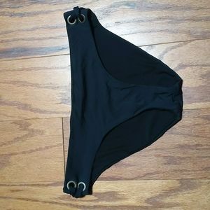 Roxy low rise tie-up bikini bottoms